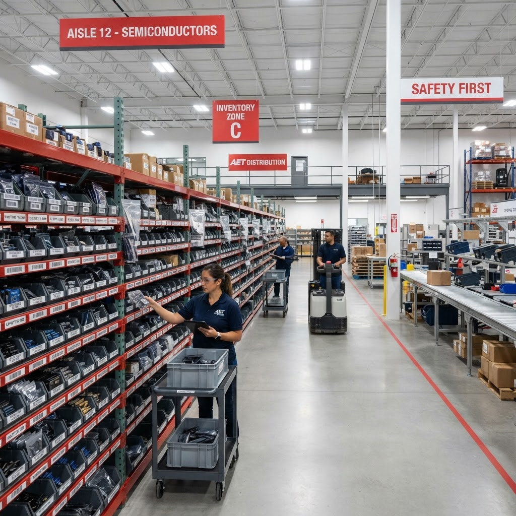 ICFortune Hong Kong distribution facility interior
